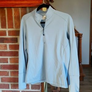 Powder blue Nike golf pullover